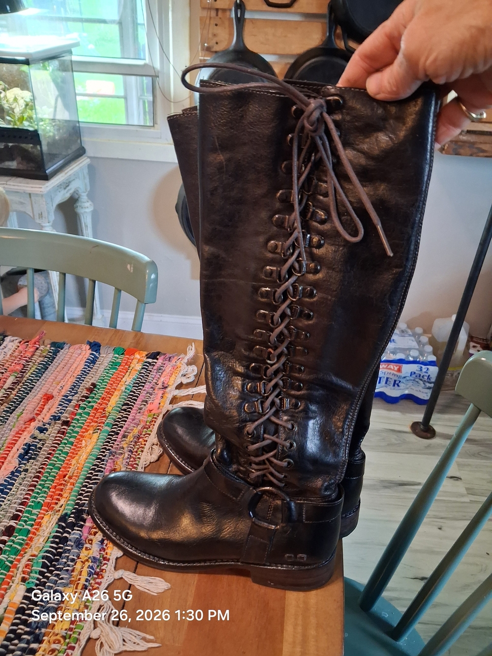 Women's Bed STU Burnley  Lace-Up Riding Boots